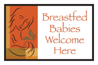 Breastfeeding friendly child center logo
